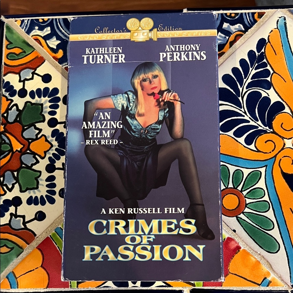 Crimes of Passion VHS Tape. RARE